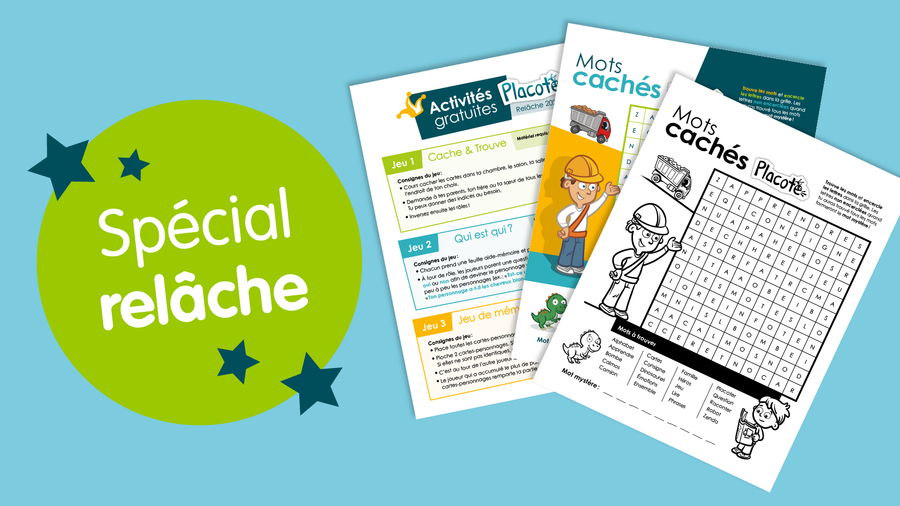 Trousse d'activités pour la semaine de relâche