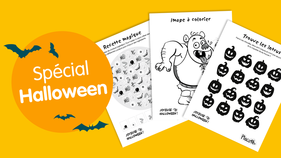 Trousse d'activités pour l'Halloween
