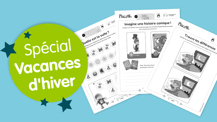 Cahier d'activités pour les vacances d'hiver