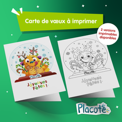 Carte de vœux des Fêtes - Noël 2022