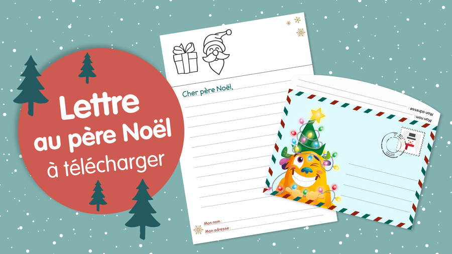 Lettre au père Noël à télécharger