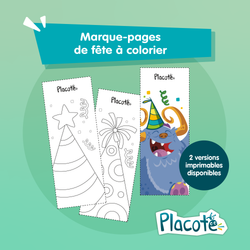 Marque-pages de fête à personnaliser
